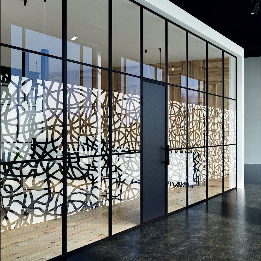 Innicia Windows Decor instalación de vinilos decorativos para cristal en Madrid - Patrón