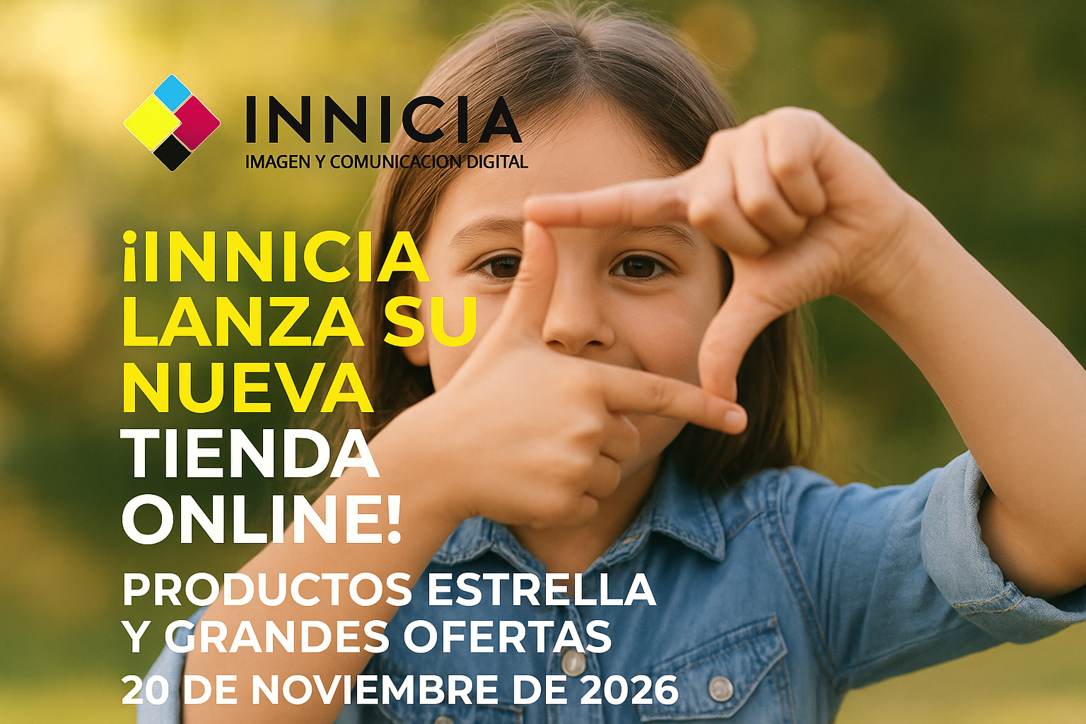 Innicia impresión digital lanza su nueva tienda online con productos estrella y grandes oferta