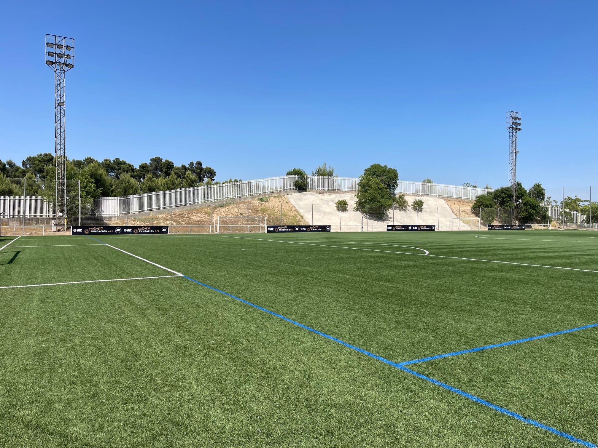 Montaje y decorado evento deportivo AFE- Innicia impresión digital en Madrid