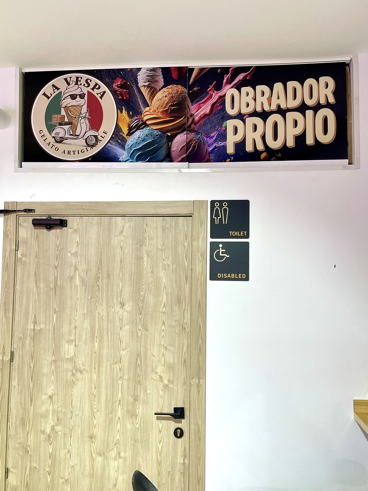 heladería decoración innicia impresión