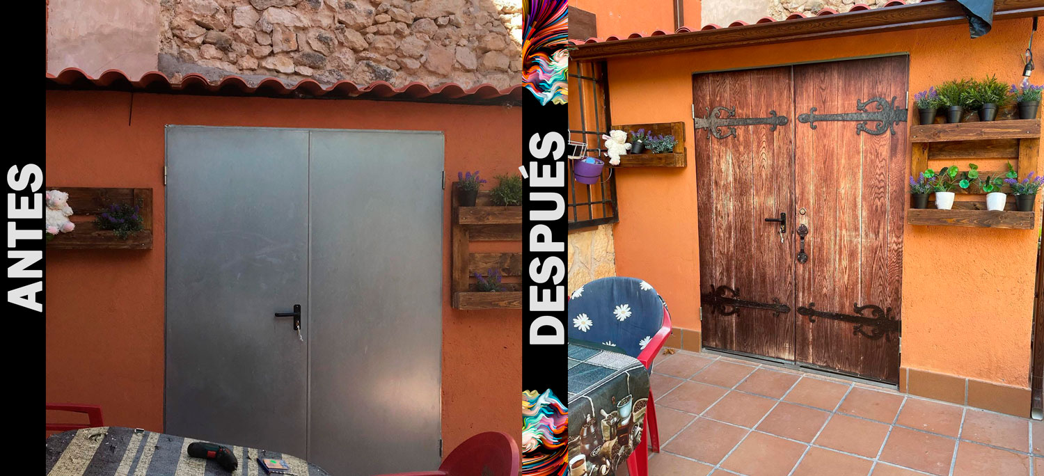 puerta-decorada-con-vinilo-dcorativo-Innicia-Impresion